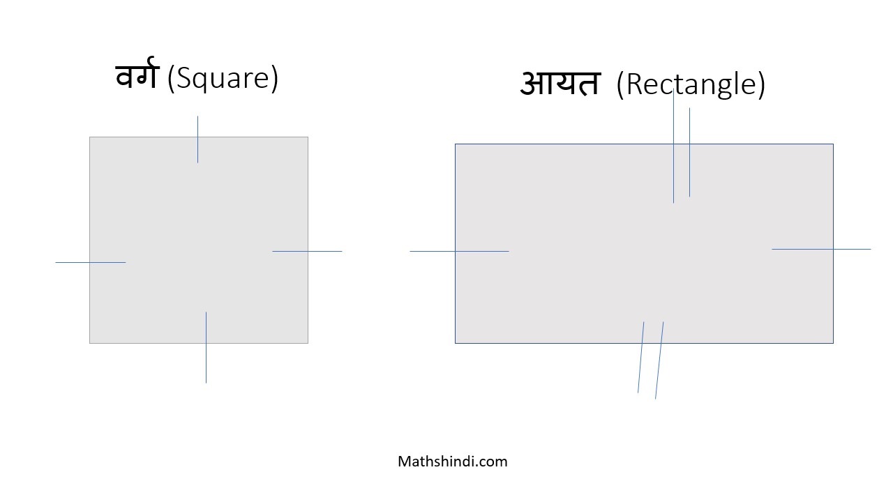 square and rectangle