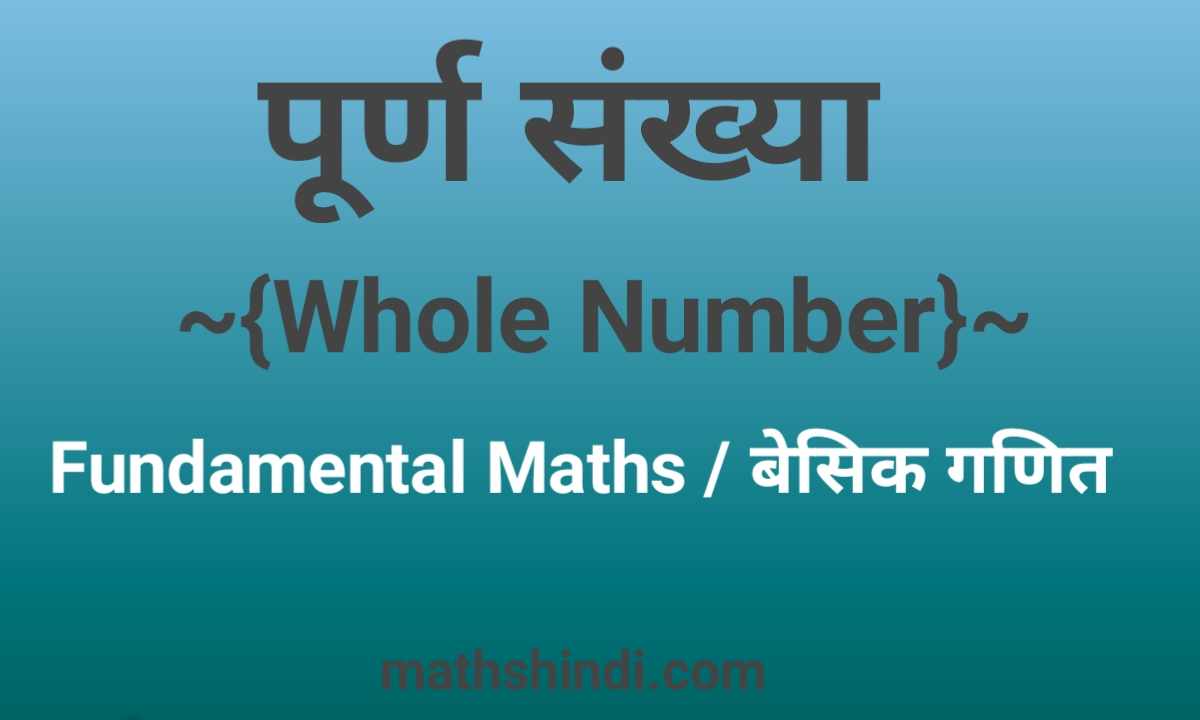 whole-number-mathshindi